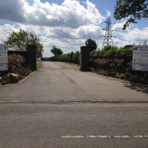 entrance